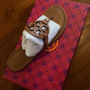 BRAND NEW Tory Burch Miller Calf Leather Sandals